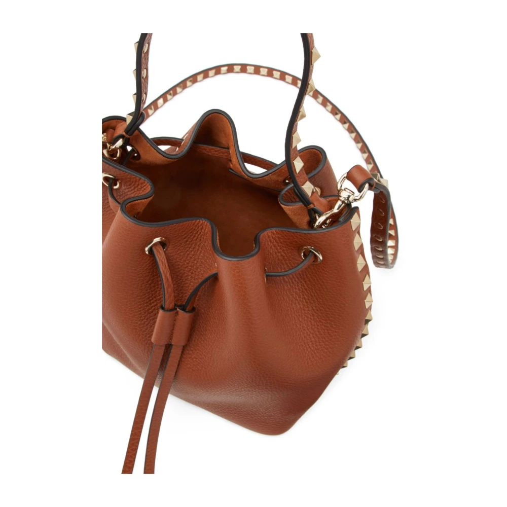 Valentino Garavani Bruine Schoudertas Stijlvol Brown Dames