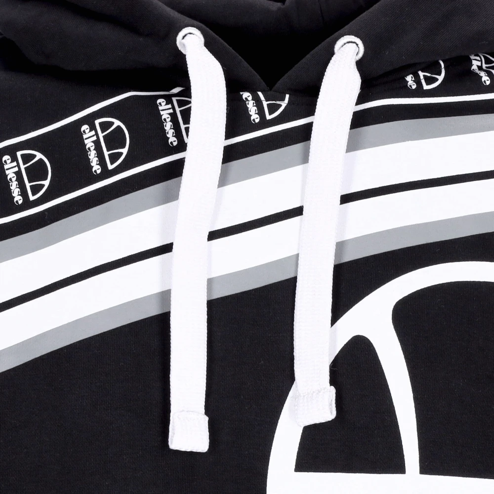 Ellesse Zwarte Hoodie Lichtgewicht Heren Black Heren