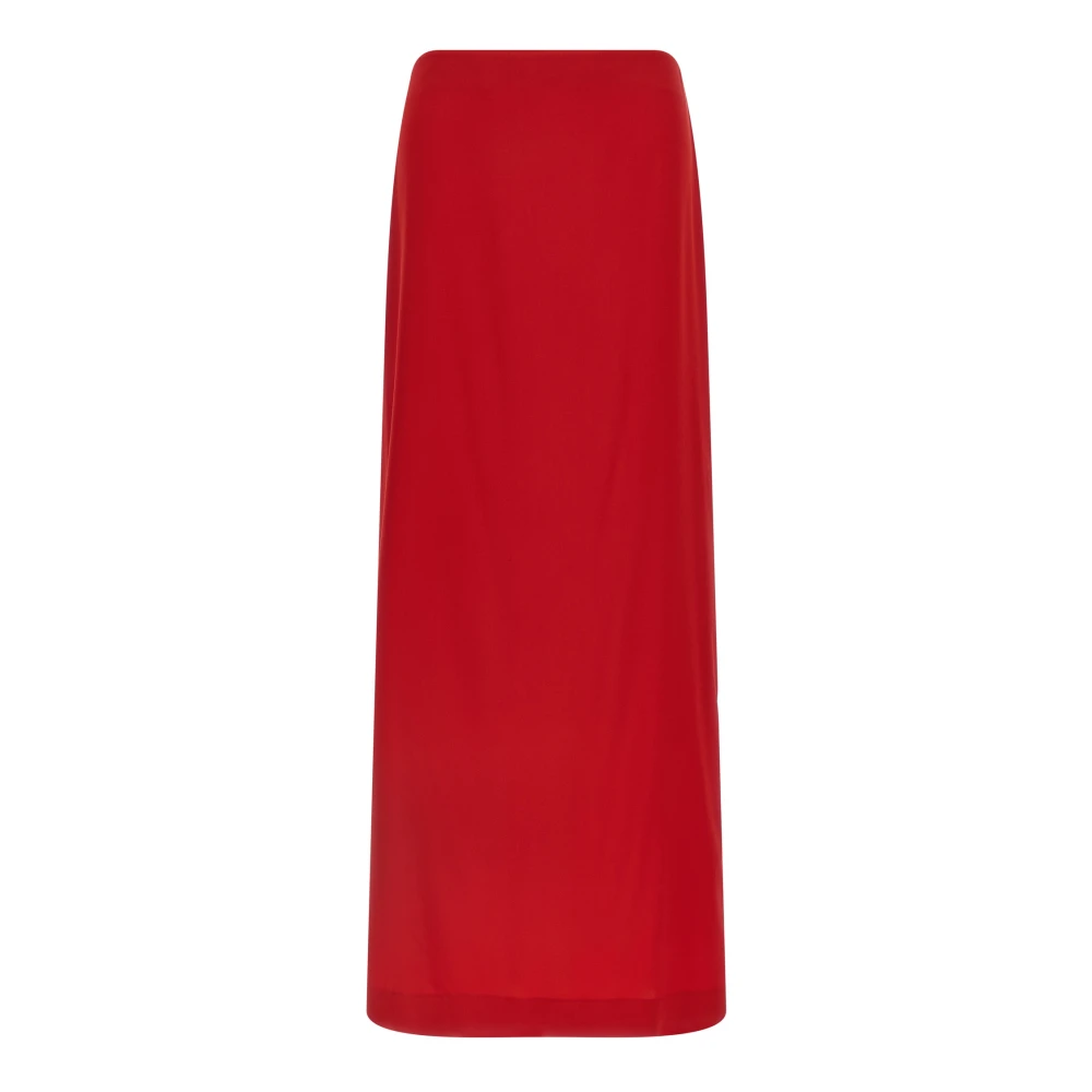 Armarium Women's Red Florence Skirt - Maxi Skirts - Xs - Skirts