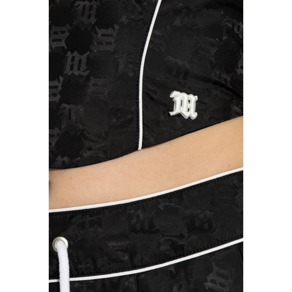 Misbhv Monogram top Black Dames