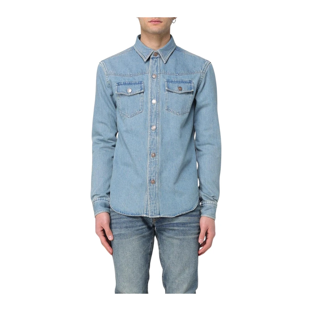 Shirts > Denim Shirts - - Tom Ford - Modalova