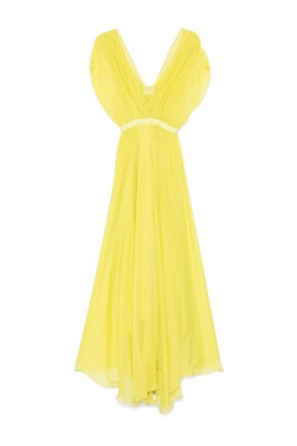 silk-crossed-neckline-dress
