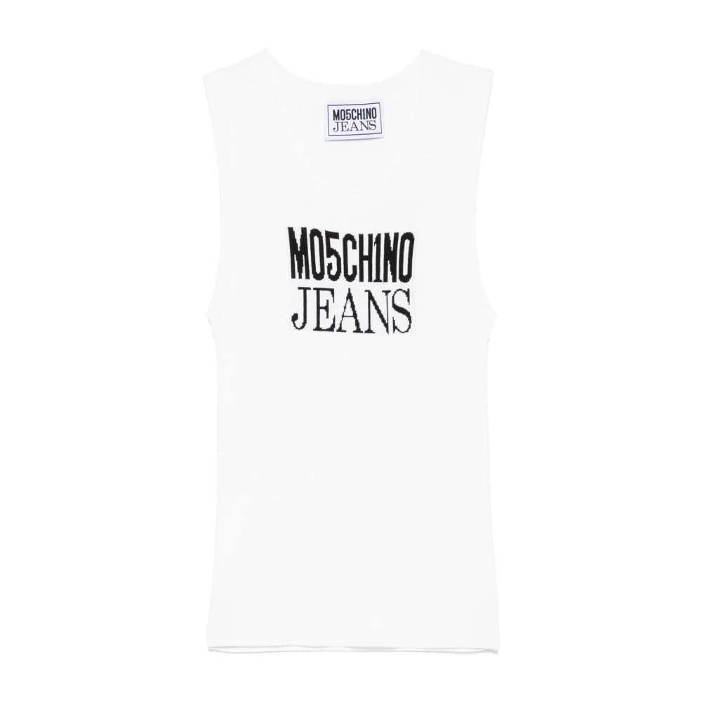 Moschino Witte Top voor Vrouwen White Dames