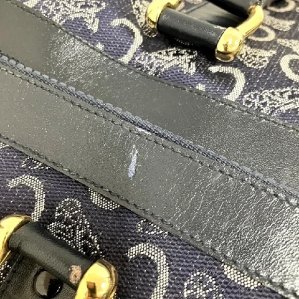 Celine Vintage Pre-owned Leather celine-bags Blue Dames