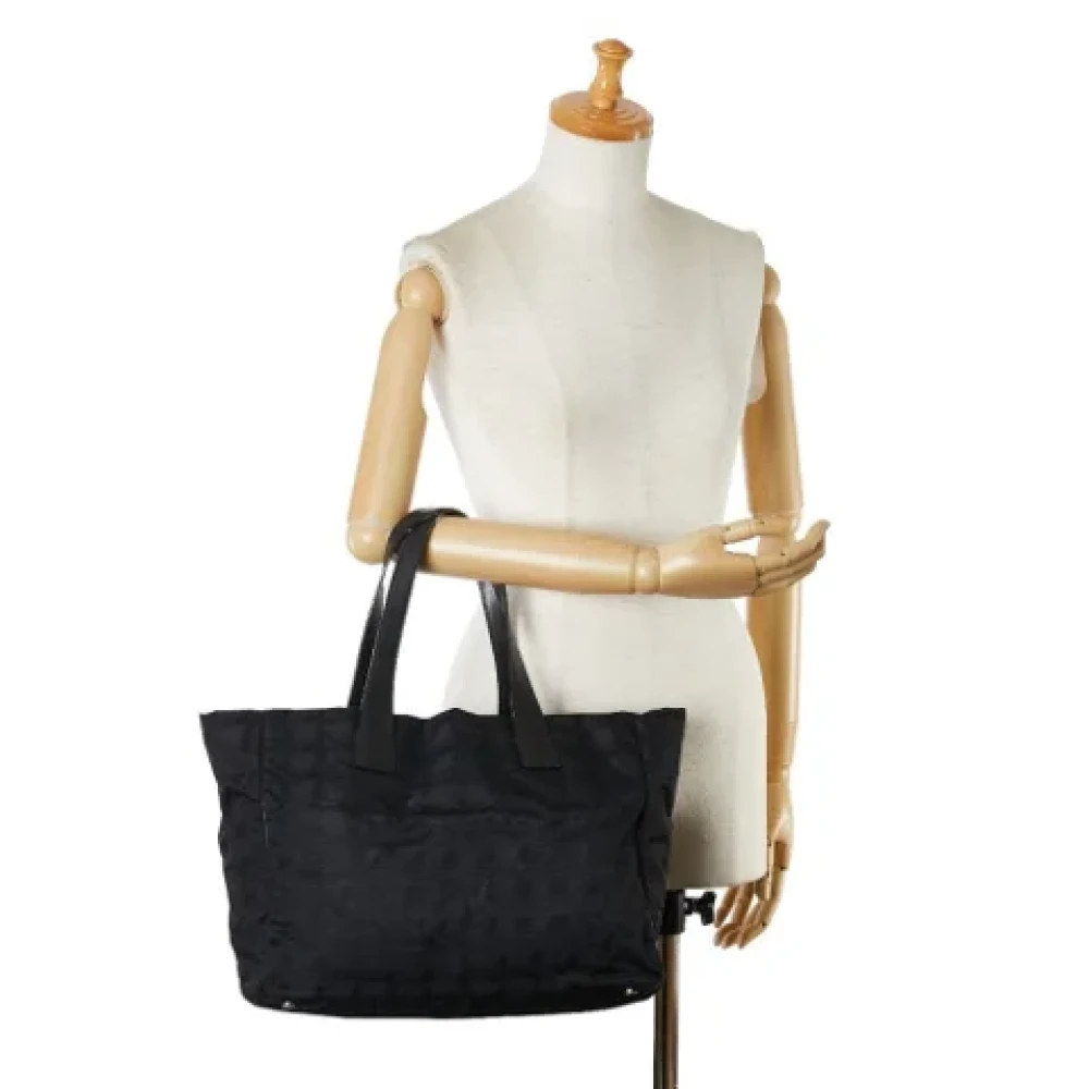 Chanel Vintage Pre-owned Leather chanel-bags Black Dames