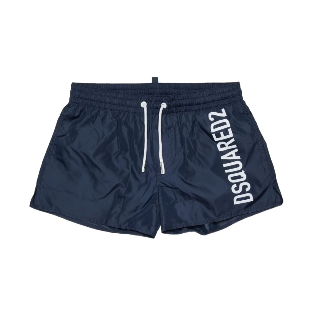 Dsquared2 Unisex Kids Blue Swimwear - Kids Swimming Trunks - 14 Y - Kids