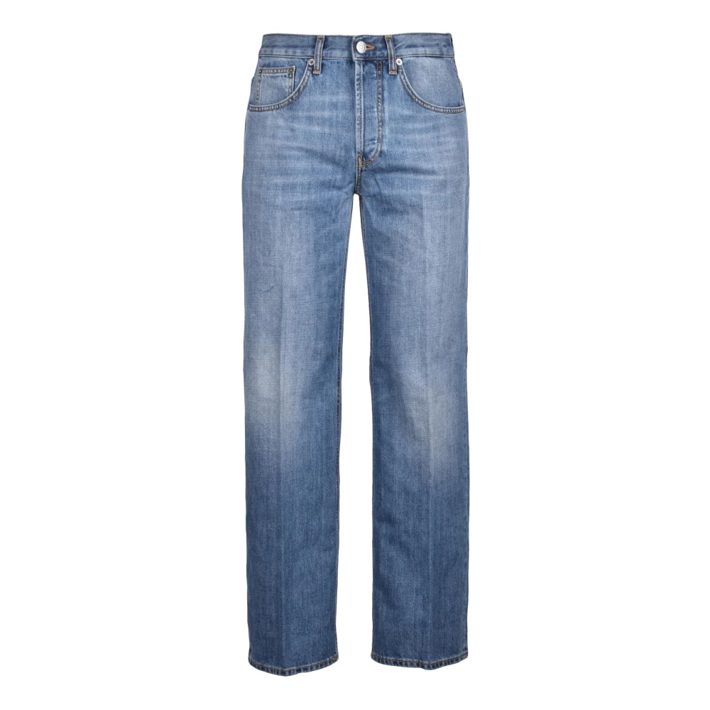 Dondup Women's Blue Jacklyn Straight Jeans - Straight Fit Jeans - W27 - Jeans