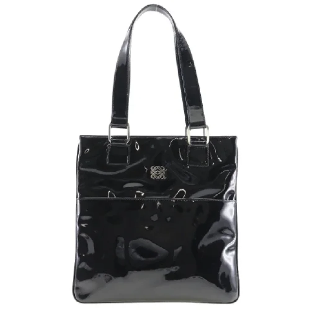 Loewe Pre-owned Leather shoulder-bags Black Dames
