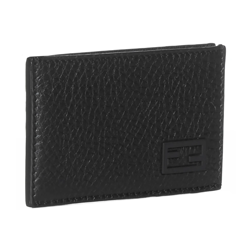 Fendi Zwarte Portemonnees Black Heren