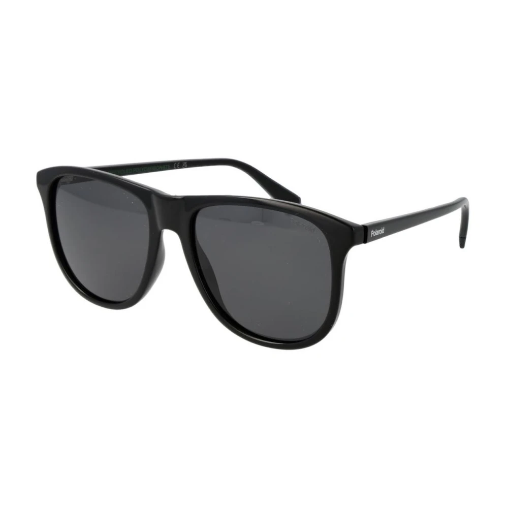 Polaroid Men's Black 4178/S Rectangular Sunglasses