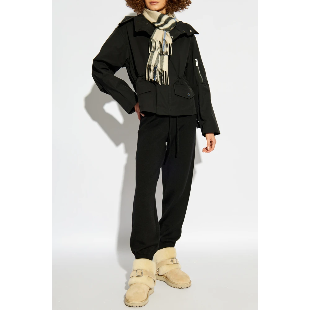 Burberry Capuchonjas Black Dames