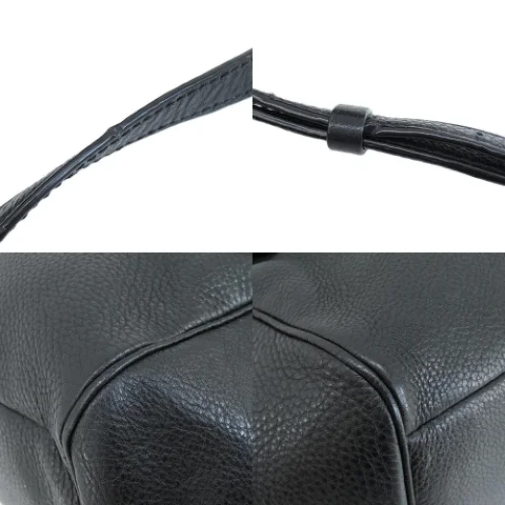 Coach Pre-owned Leather handbags Black Dames