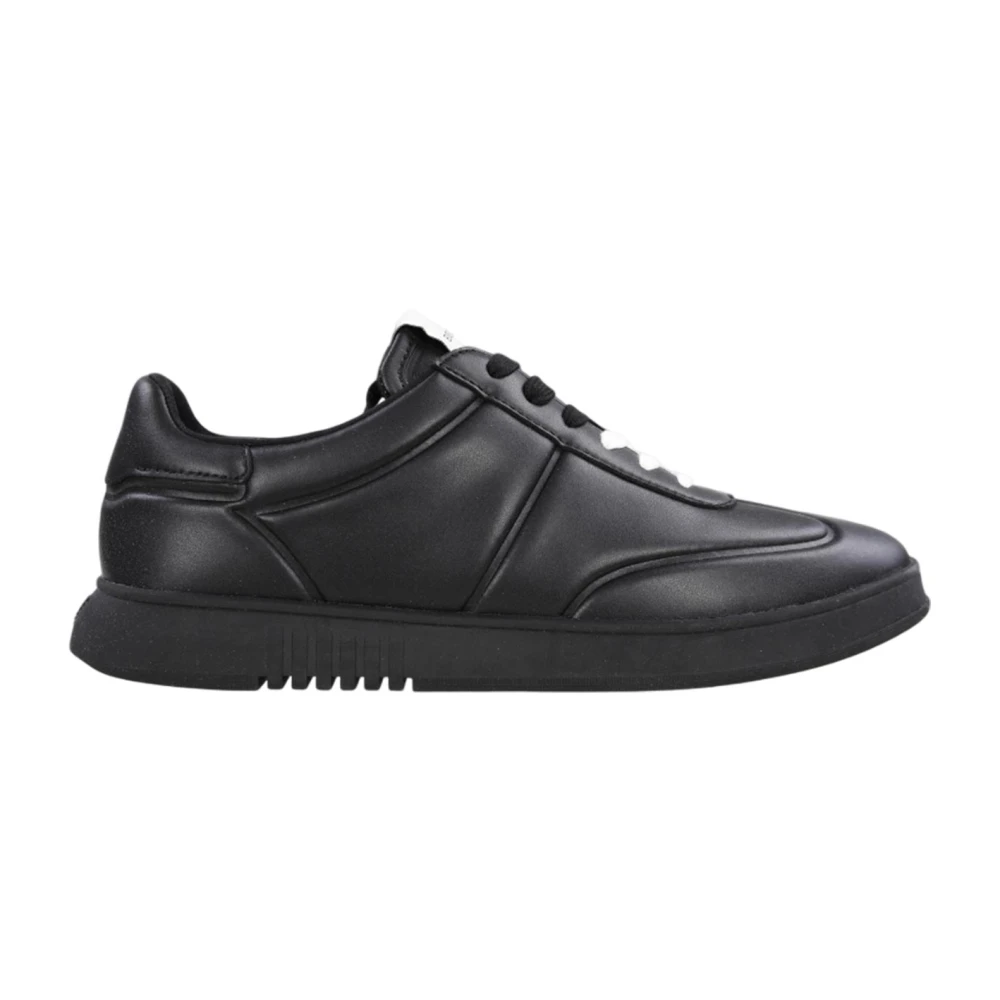 Emporio Armani Men's Black Sneakers, 8 Uk, Trainers For