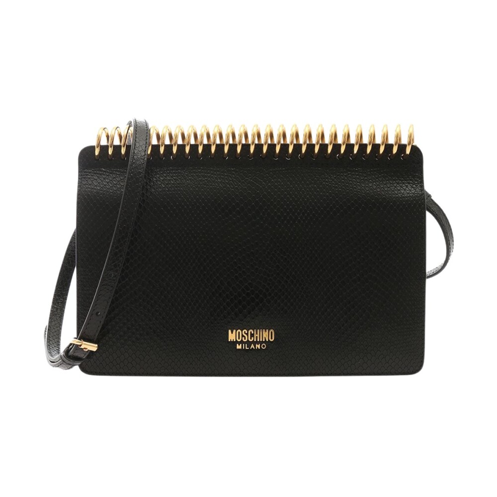 Borsa moschino hot sale pelle nera