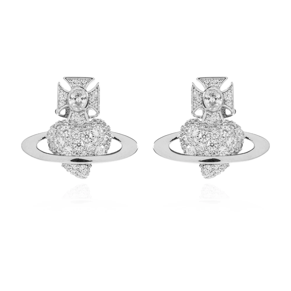 Vivienne Westwood Women's Gray Earrings, One Size, Agnatha Earrings