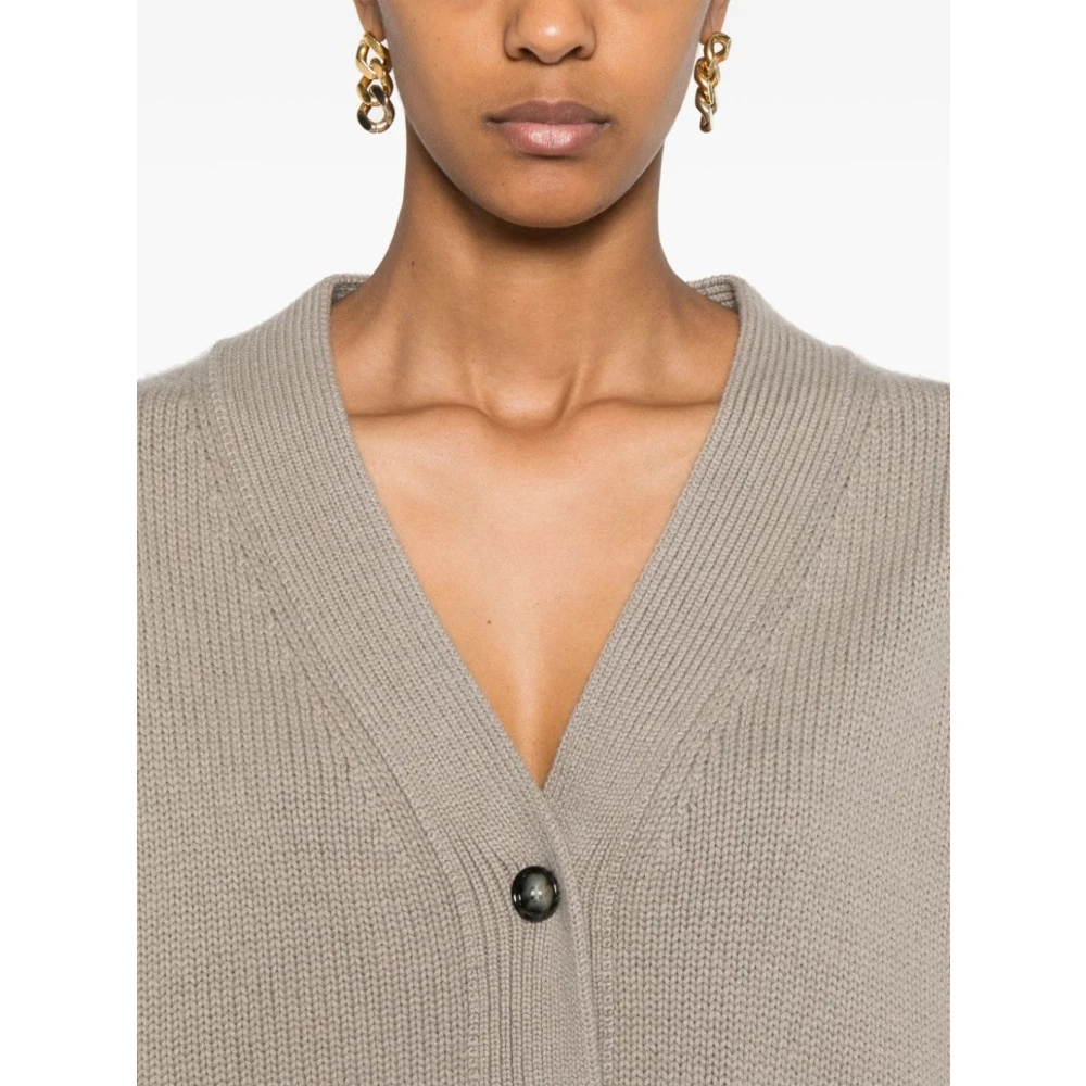 allude Grijze Sweater Collectie Gray Dames