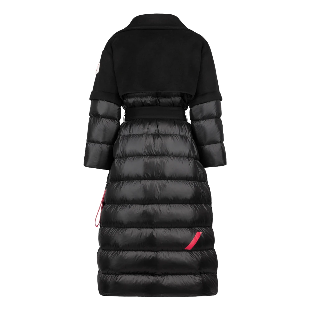 Afterlabel Glanzende Nylon Donsjas Black Dames