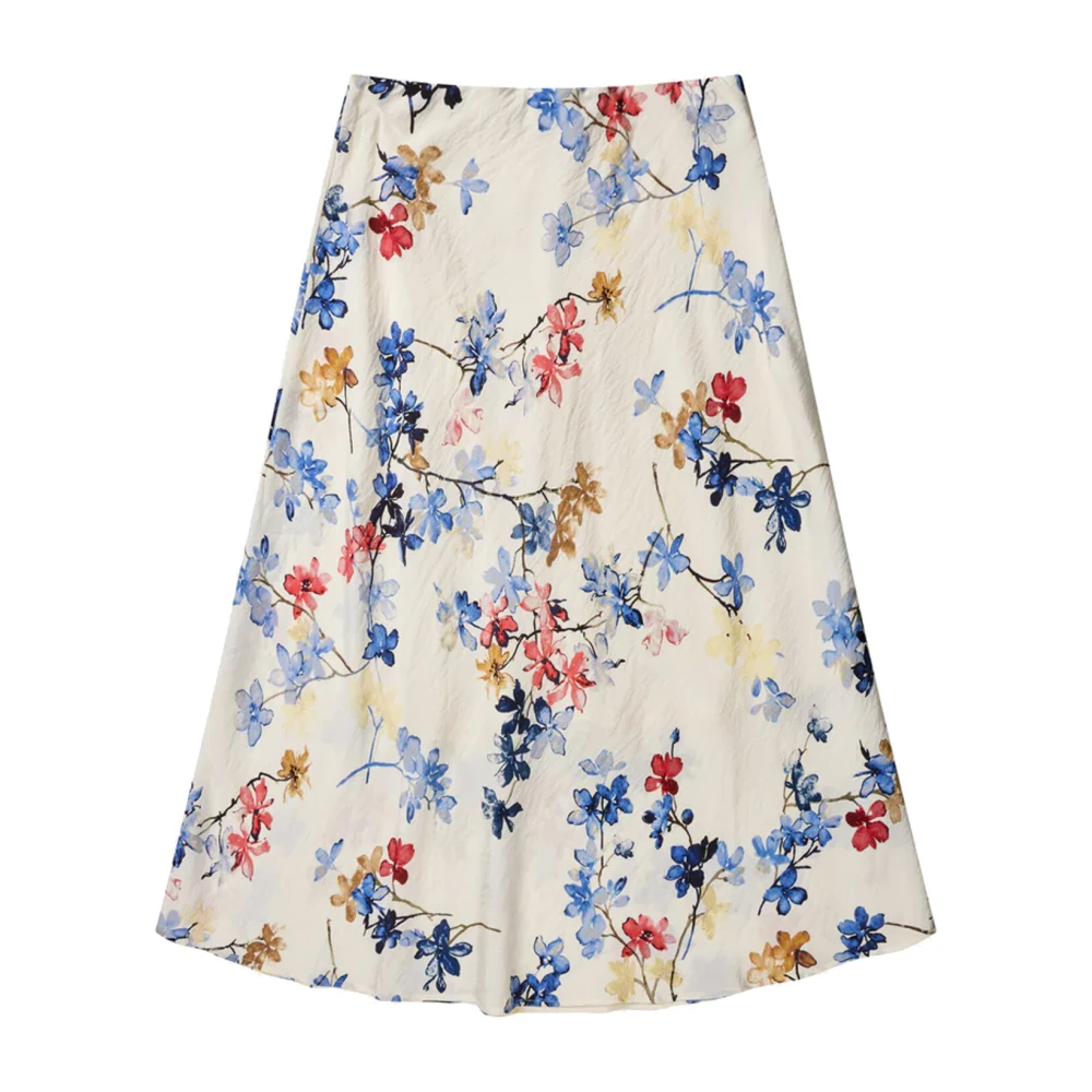 Munthe Bloemenprint Rok Carson Stijl Multicolor Dames
