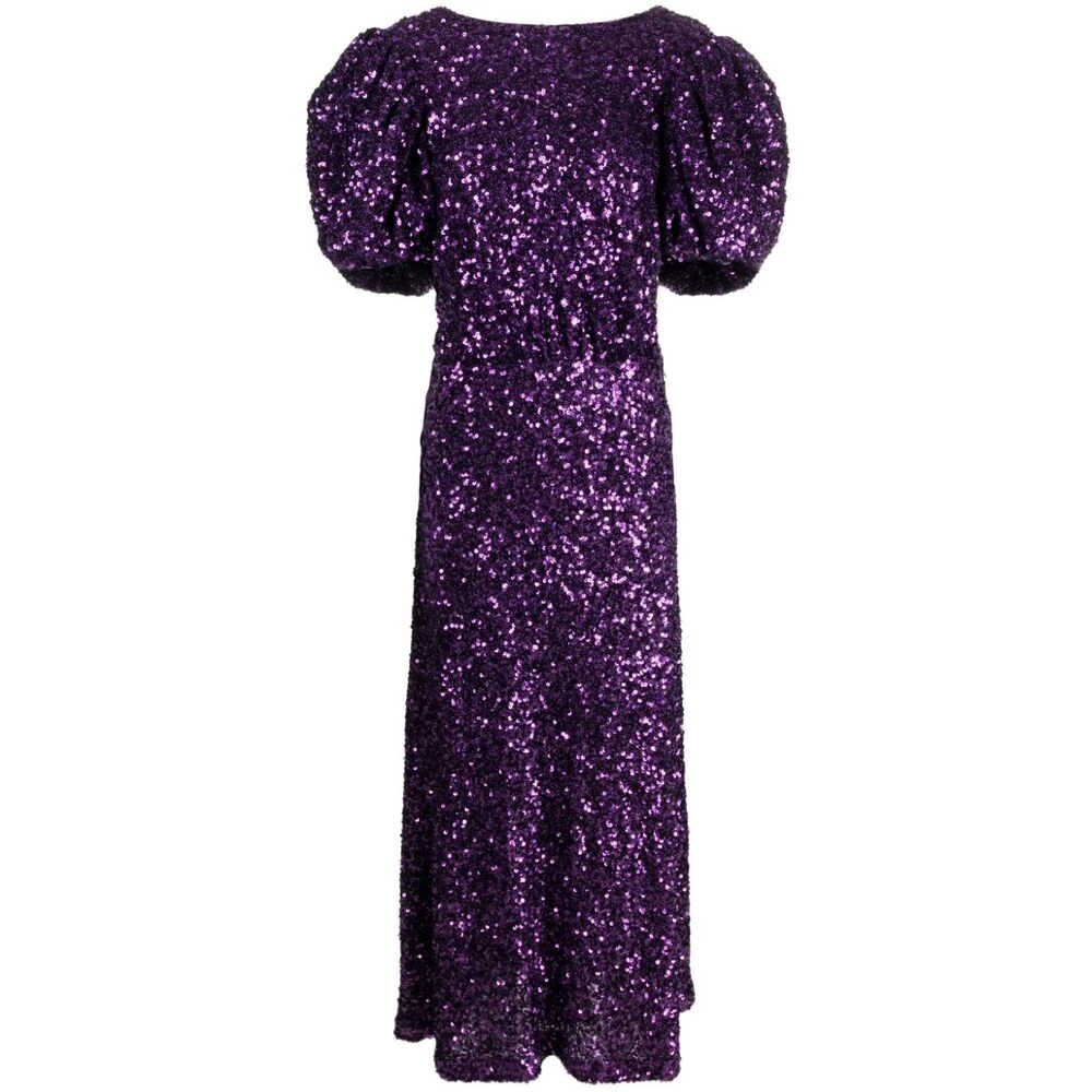 Rotate Birger Christensen Maxi Dresses Purple Dames