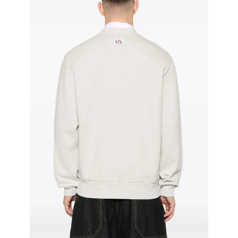 A.p.c. Truien voor dames: Zacht Stijlvol & Comfortabel Beige Heren
