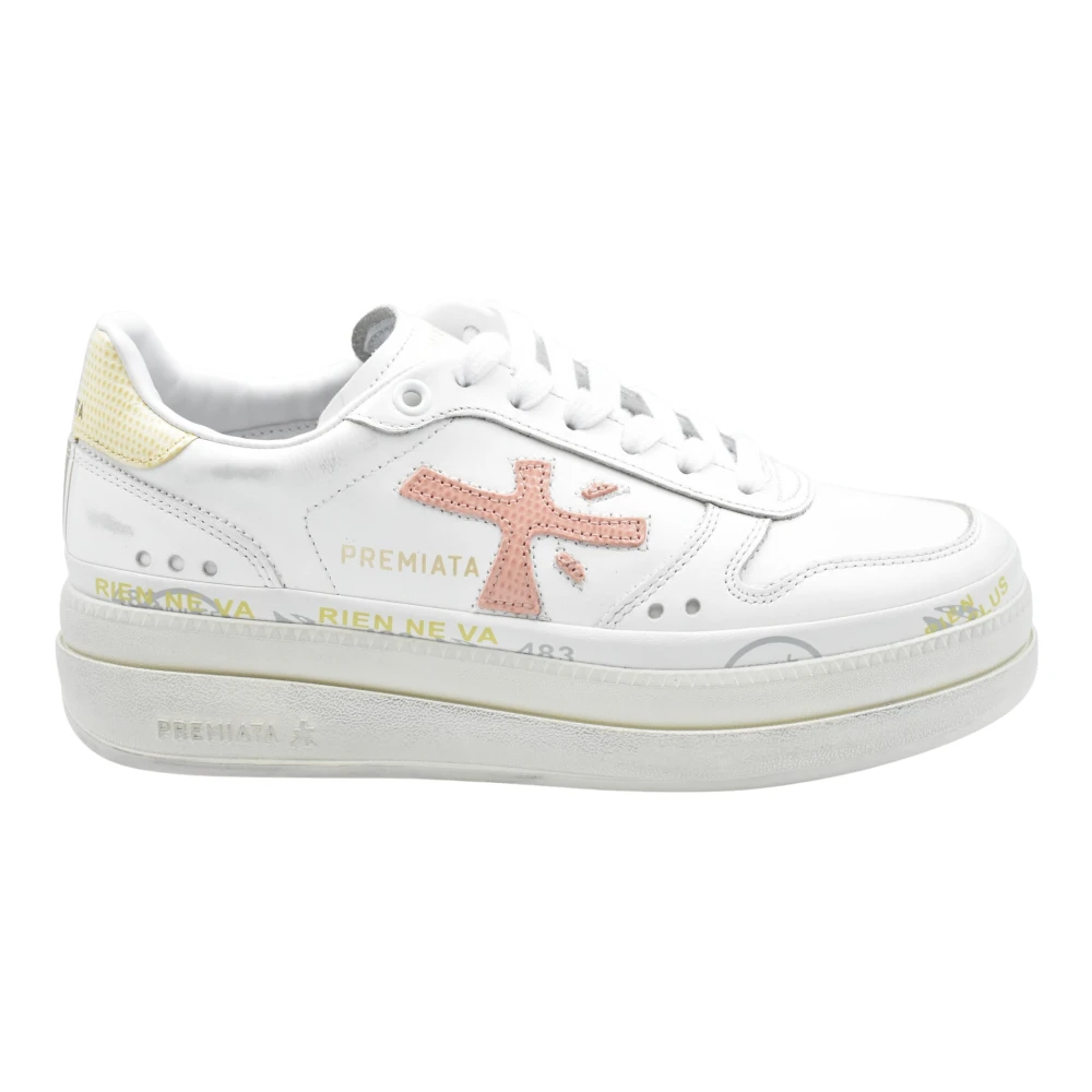Premiata Micol Sneaker Dames Schoenen Wit
