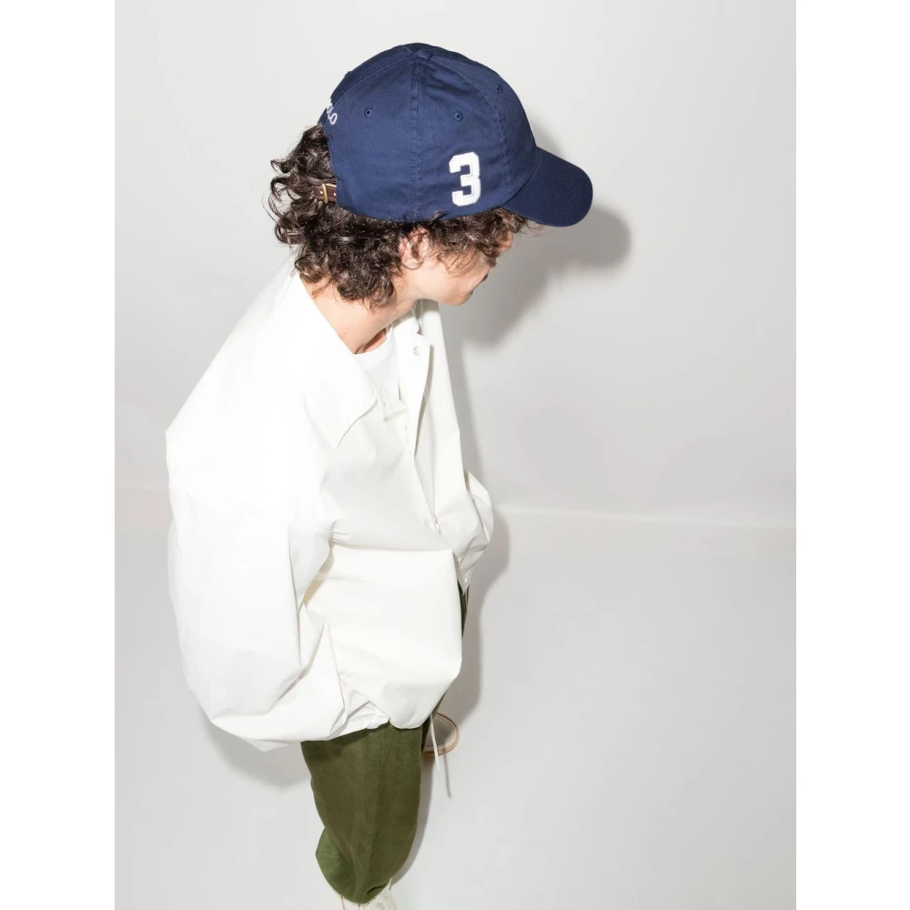 Polo Ralph Lauren Blauwe Stijlvolle Hoeden Collectie Blue Heren