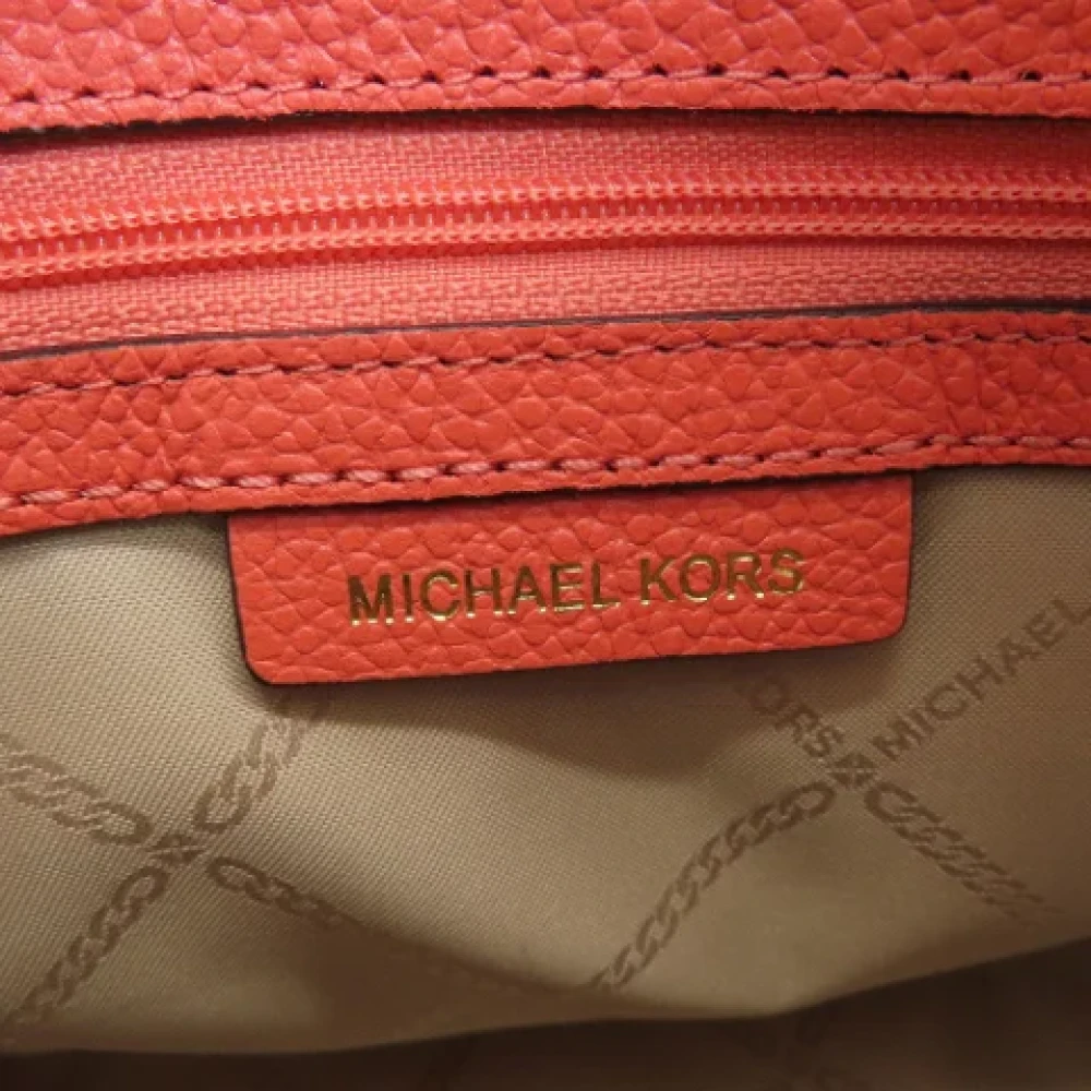 Michael Kors Pre-owned Leather shoulder-bags Pink Dames