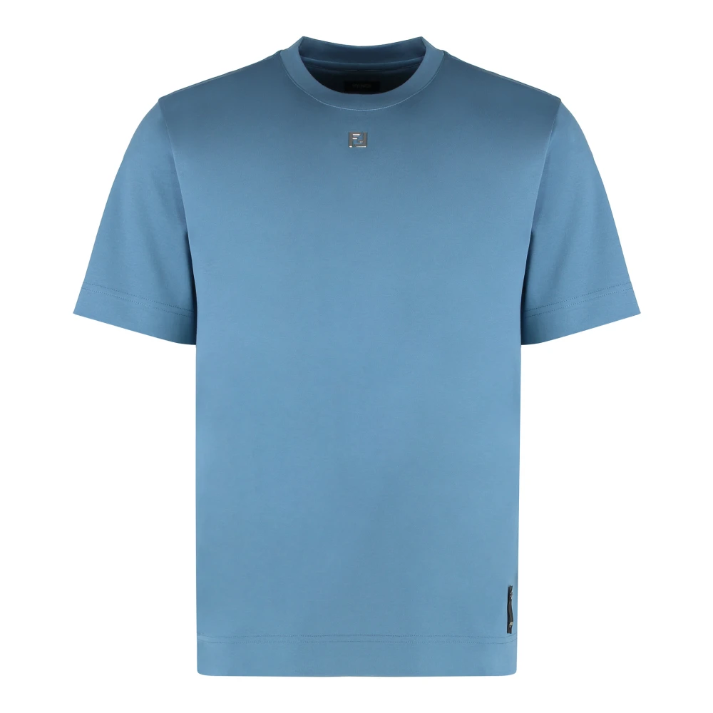 Fendi Herren Blau Oberteile, Lgröße: