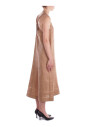 robe-en-lin-camel-avec-fermeture-eclair