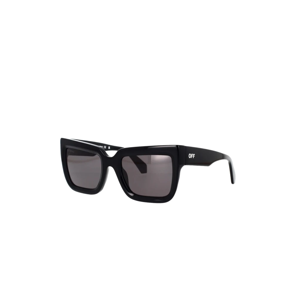 Off White Women's Black/White Firenze Logo Sunglasses