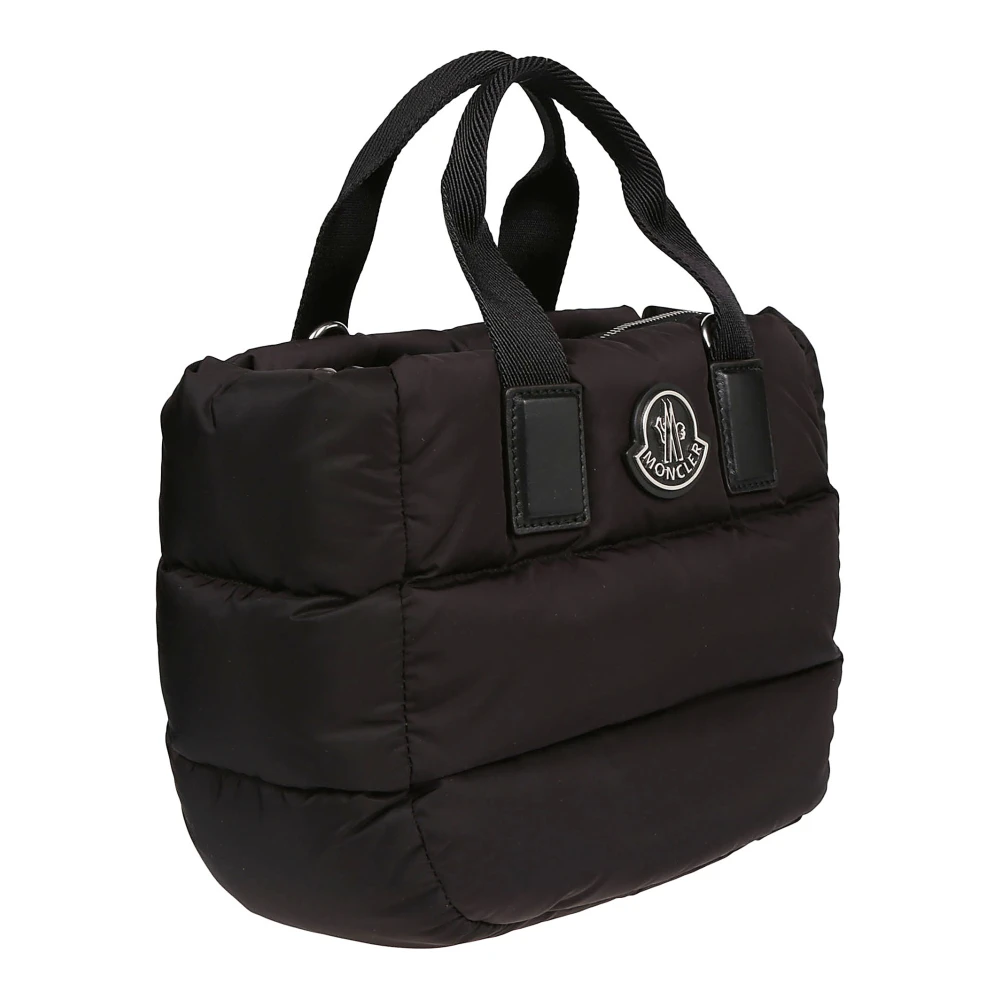 Moncler Zwarte Mini Caradoc Tote Tas Black Dames