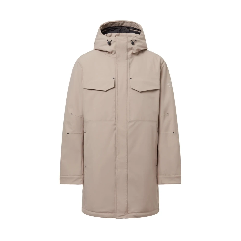 Ecoalf Regenjas Brown Heren