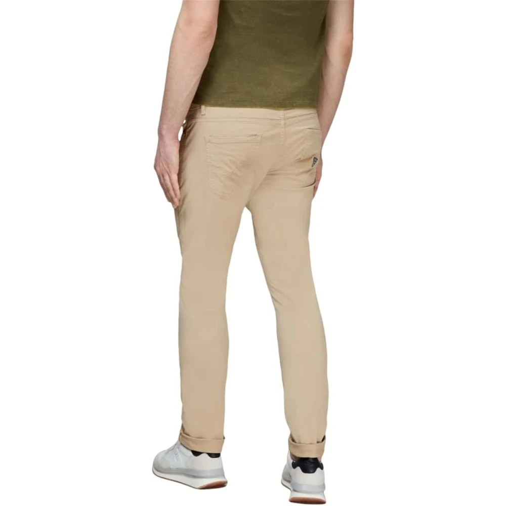 Guess 5 Zakken Broek Beige Heren