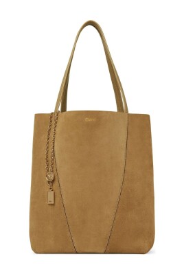 suede-texture-chain-detail-handbag