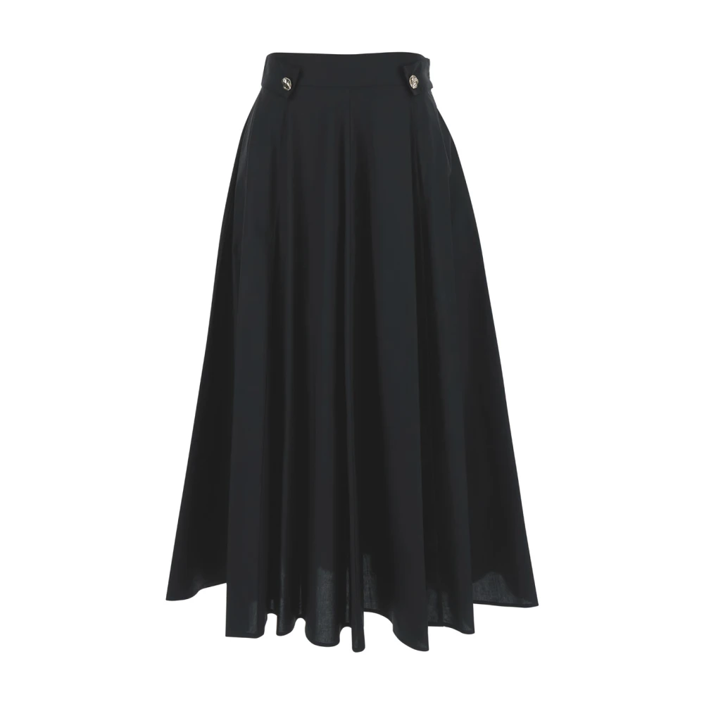 Liu Jo Midi Skirts Black Dames