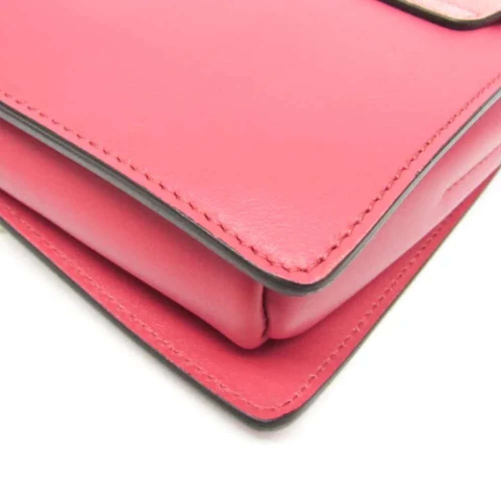 Chloé Pre-owned Leather shoulder-bags Pink Dames