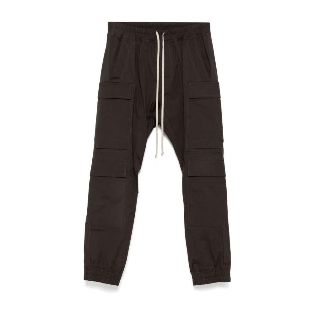 Rick Owens Cargo Stijl Bruine Broek Brown Heren