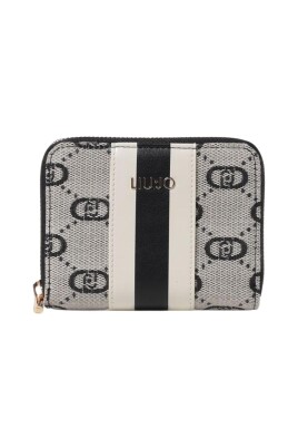 monogram-zip-wallet-stylish-black