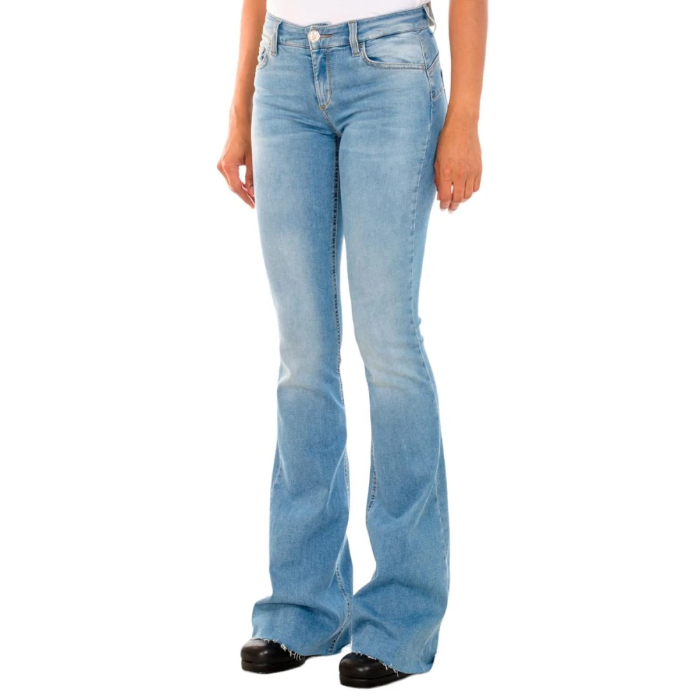 Liu Jo Boot-cut Jeans voor vrouwen Blue Dames