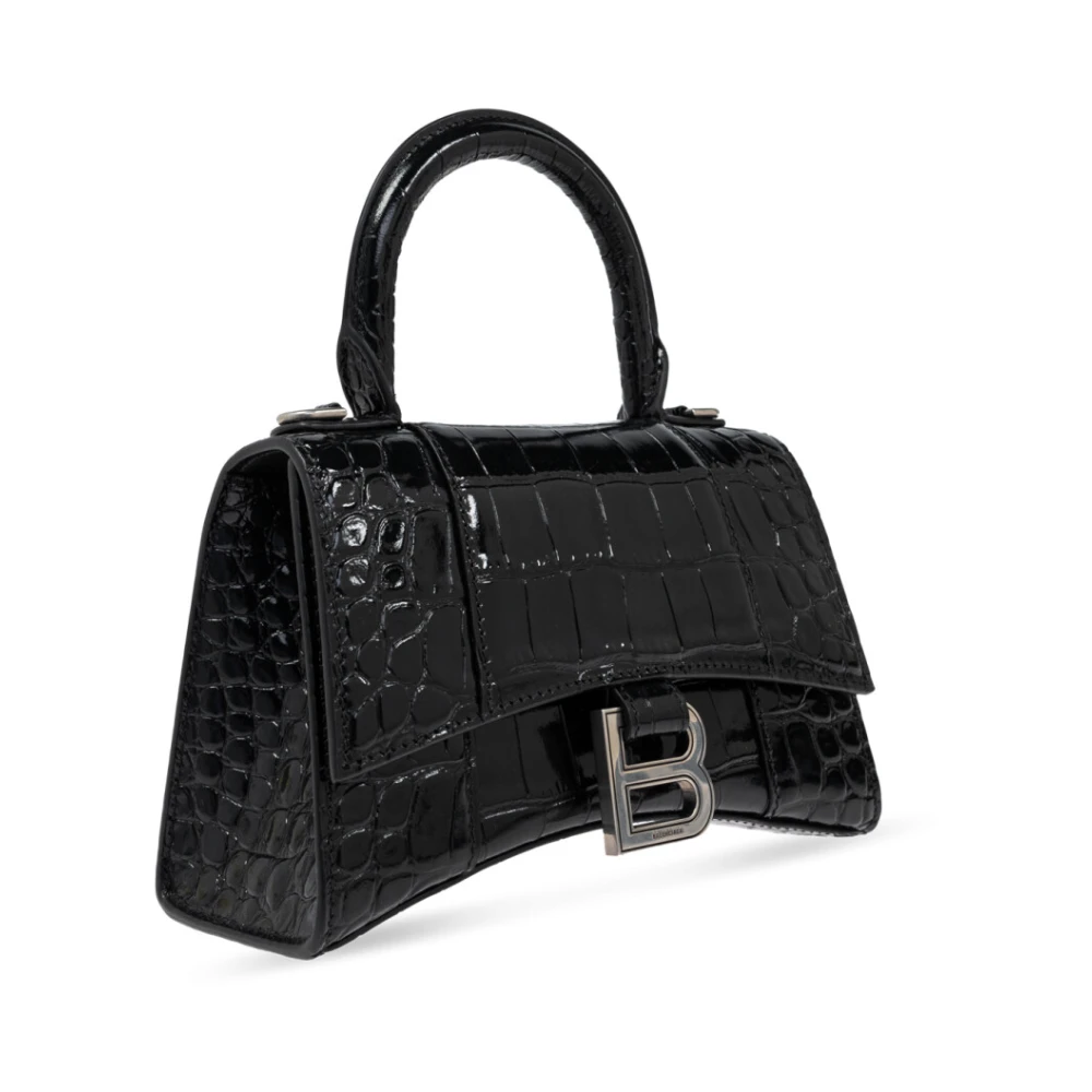 Balenciaga Zandloper XS Handtas Black Dames