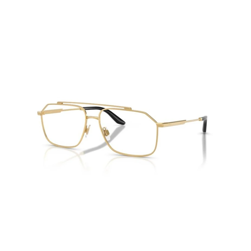 Dolce & Gabbana Men's Yellow Aviator Frame - Glasses - 56 Mm - Accessories