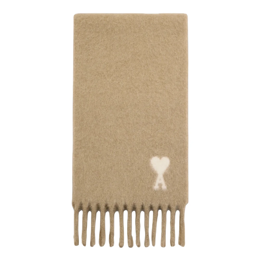 Ami Paris Unisex Beige Accessori, Taglia Unica, New,