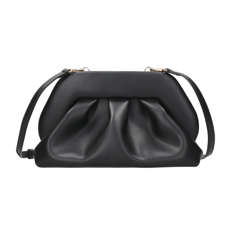 THEMOIRè Vegan Stof Clutch Tas Zwart Black Dames