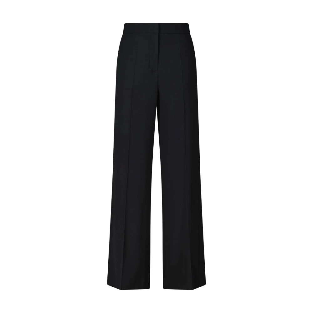 LUISA CERANO Wijde broek Black Dames