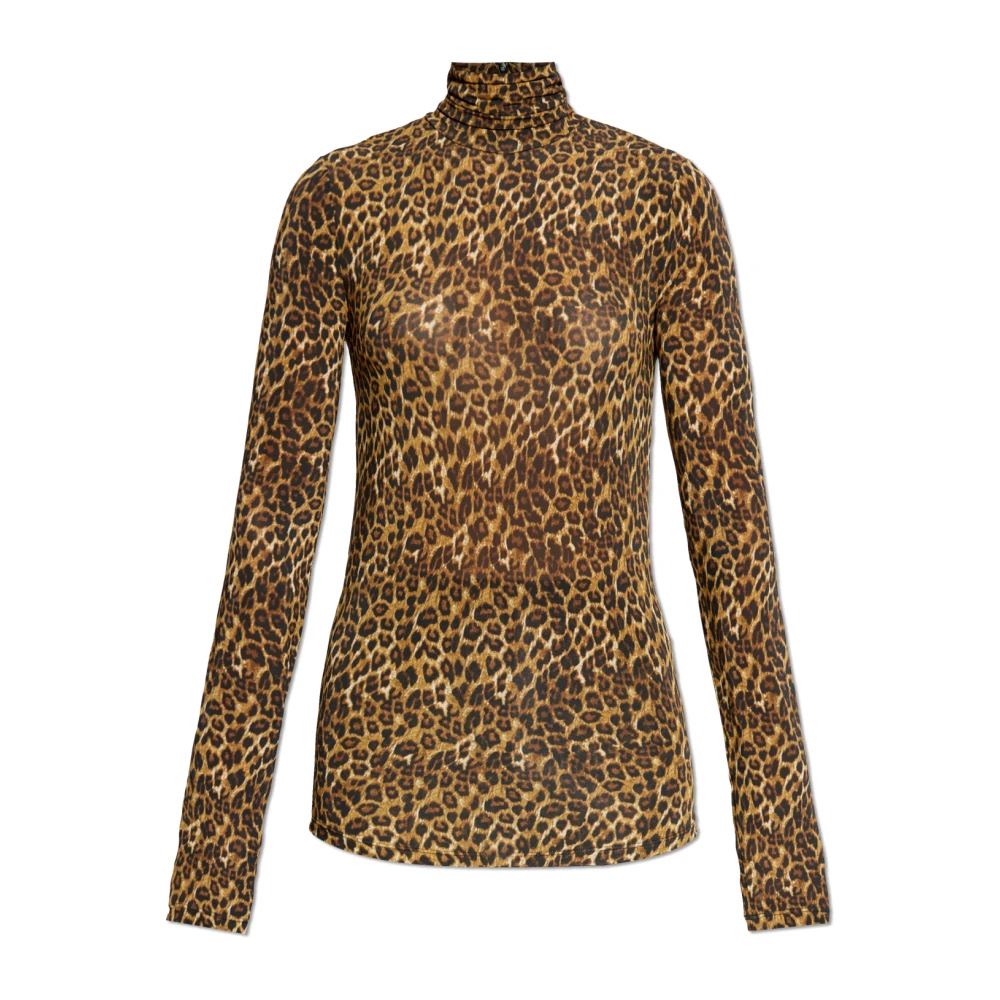 Isabel marant Dierenprint Coltrui Brown Dames