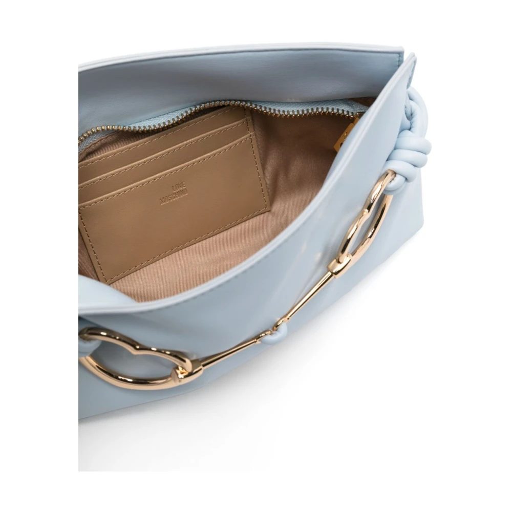 Love Moschino Lichtblauwe Schoudertas Celeste Blue Dames