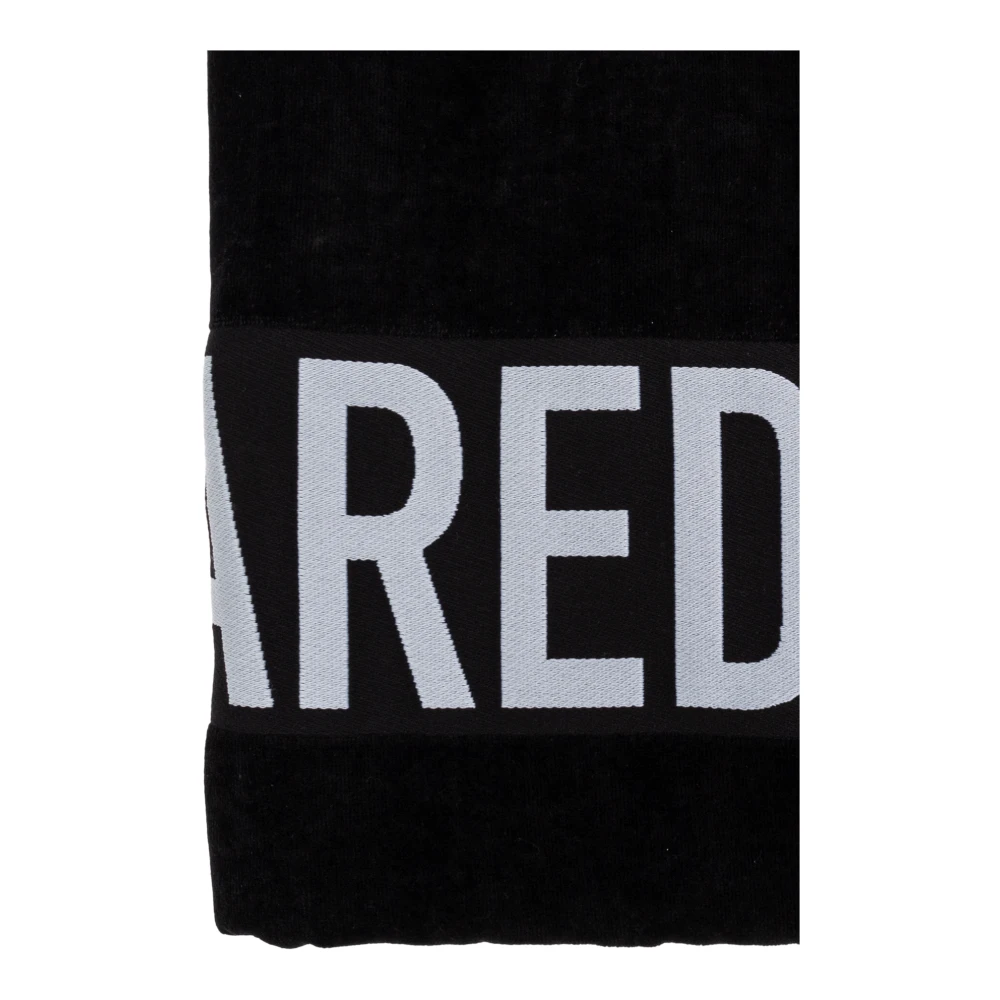 Dsquared2 Badhanddoek Black Heren