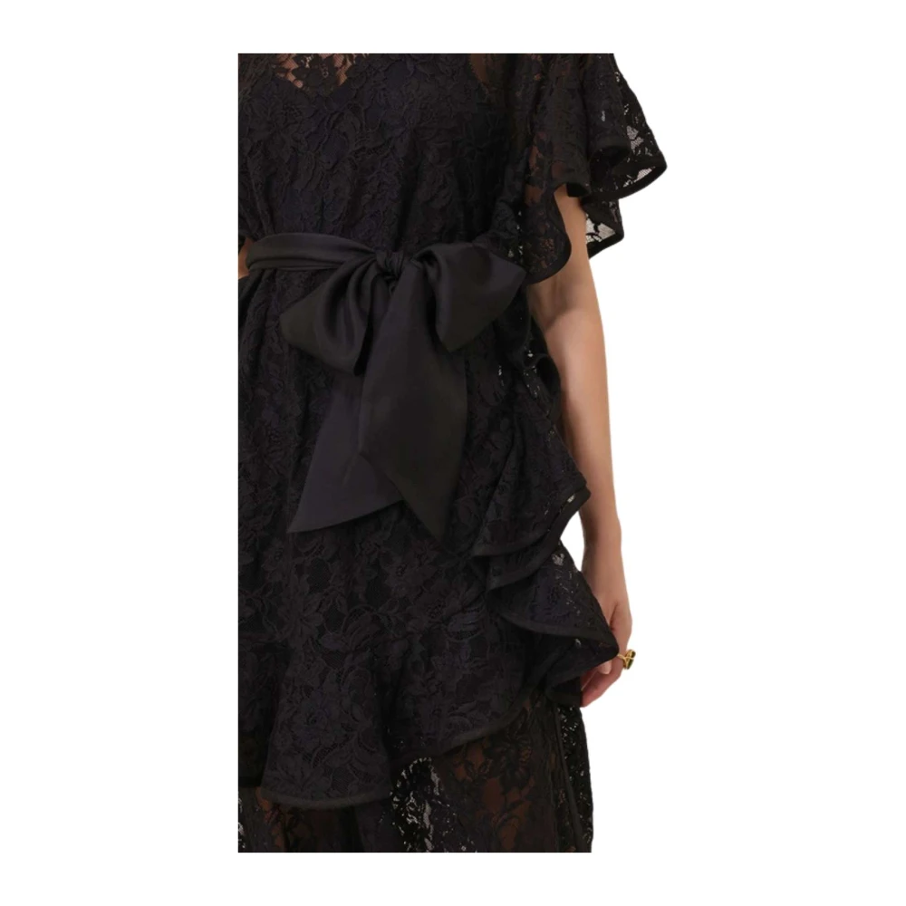 Zimmermann Kanten Tuniek Black Dames