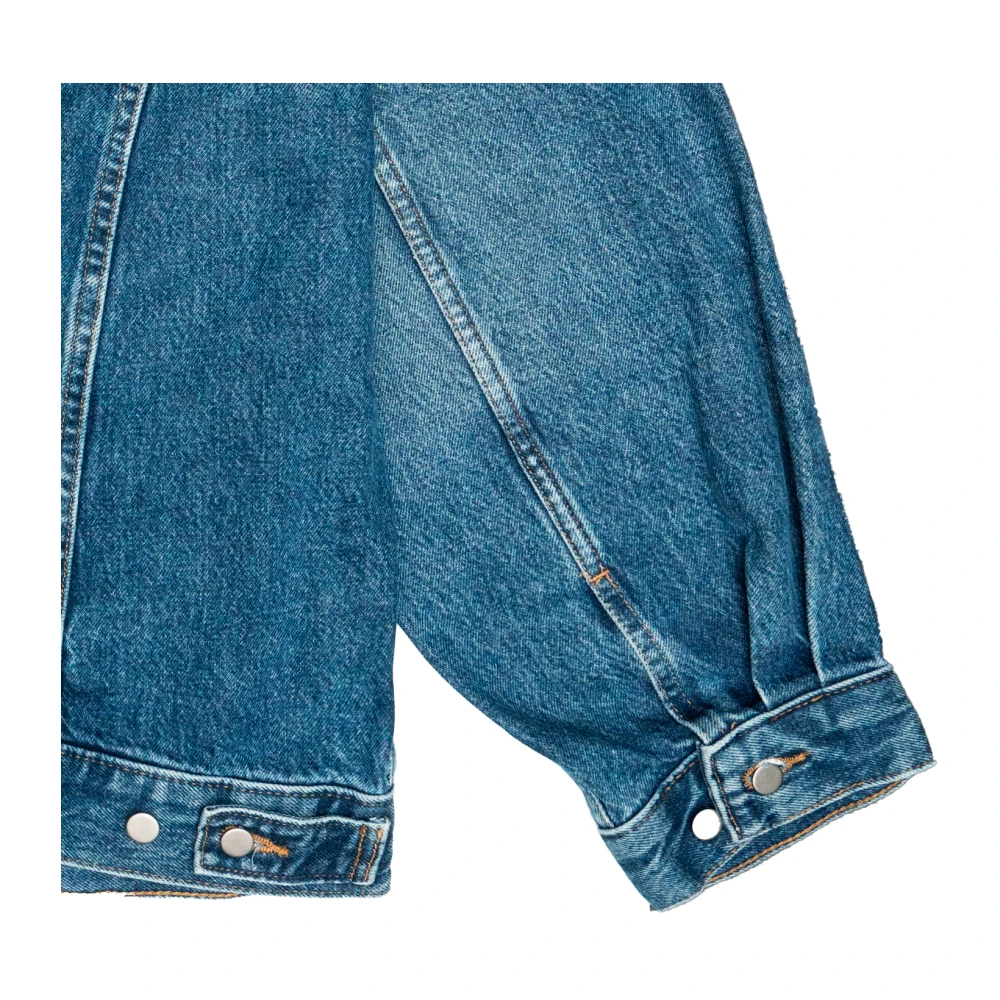 Edwin Arctic Blue Denim Oversized Jack Blue Heren
