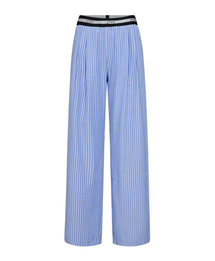 pantalon-bleu-a-rayures-decontracte